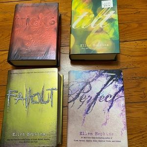 Ellen Hopkins Books - Set of 4